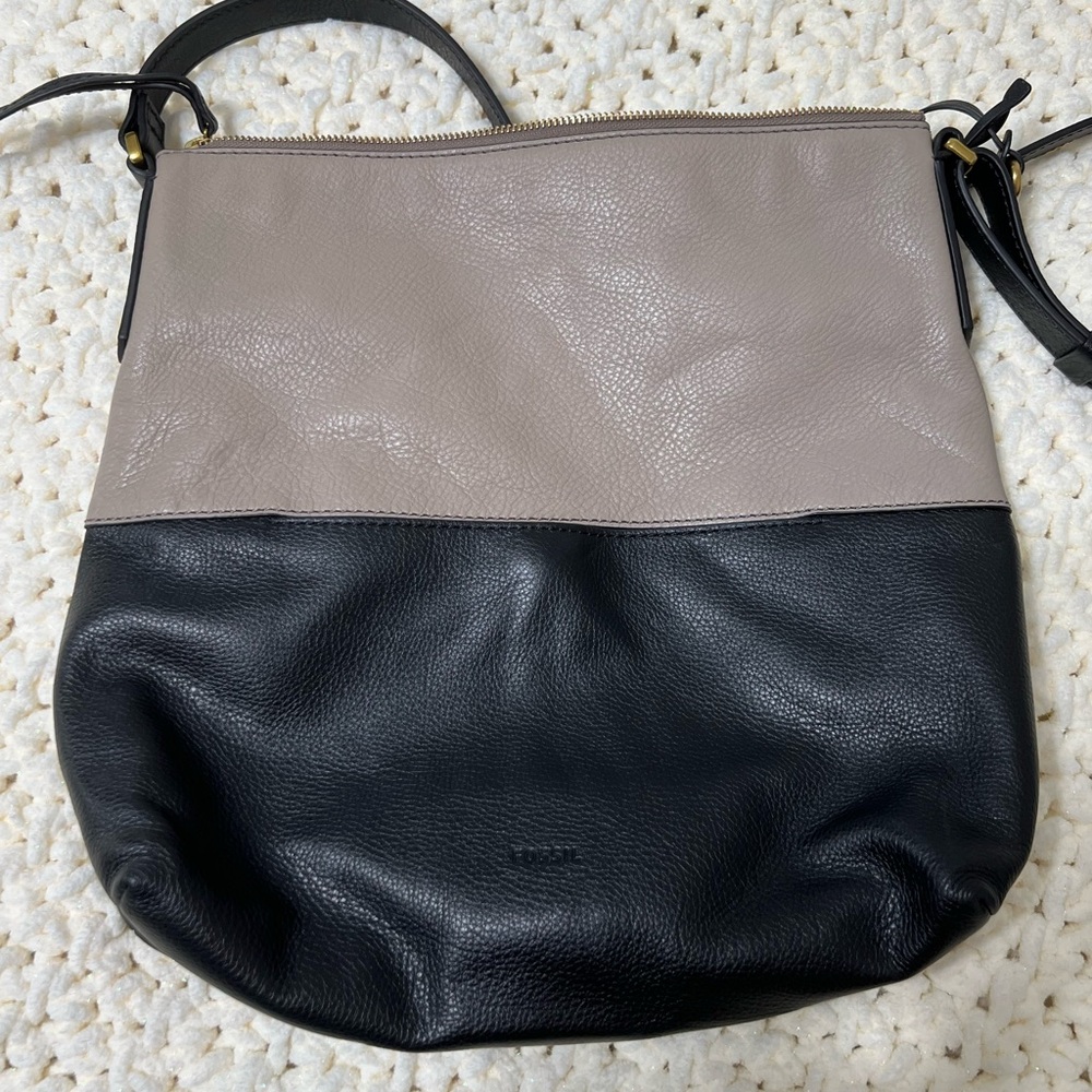 Fossil 2 Tone Crossbody